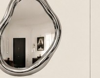 BLOWNMIRROR prototype III, approximately 110 by 90 centimeters